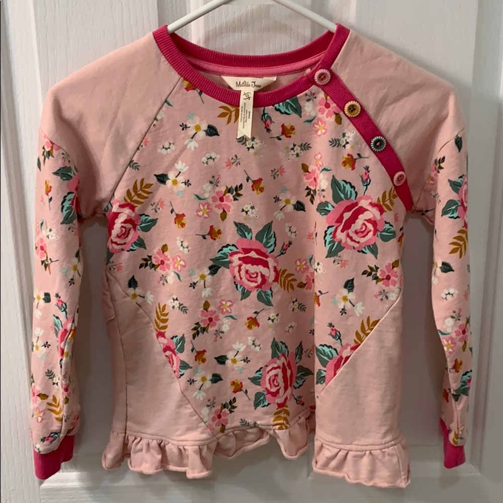 Matilda Jane Cold Outside sweatshirt, size 10